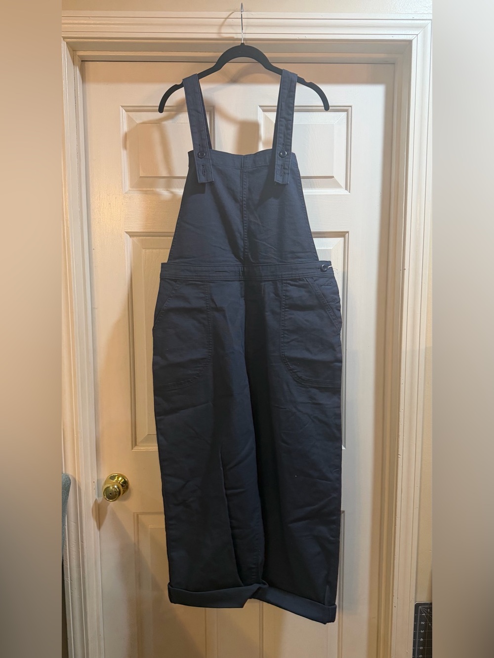 Patagonia Navy Smolder Blue Cargo Overalls NWT Size 12